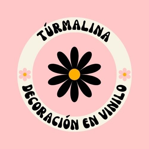 Turmalina decoración en vinilo